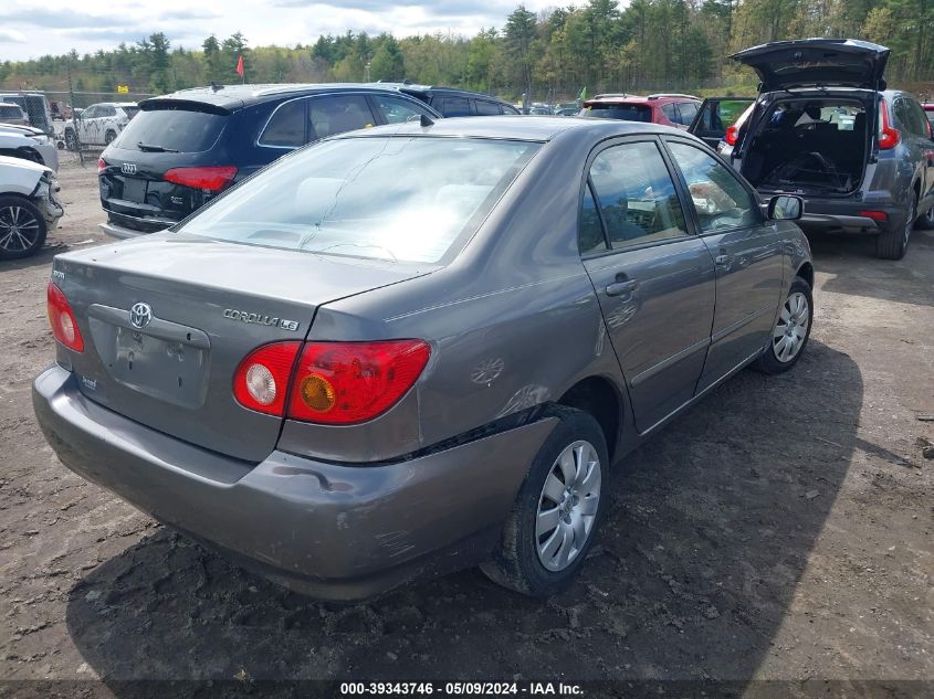 2004 Toyota Corolla Le VIN: 2T1BR32E64C191394 Lot: 39343746