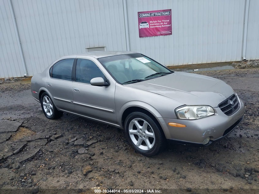 2001 Nissan Maxima Gxe VIN: JN1CA31D71T815117 Lot: 39344014