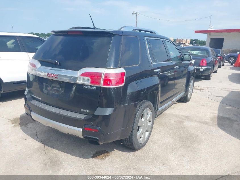 2013 GMC Terrain Denali VIN: 2GKFLZE36D6214825 Lot: 40976606