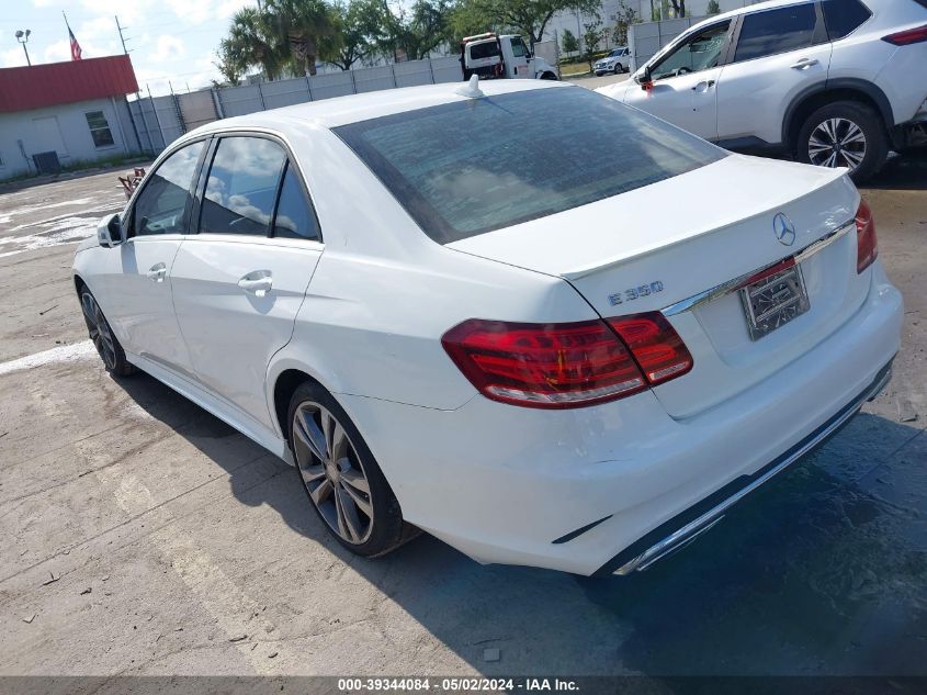 WDDHF5KB1EB010096 | 2014 MERCEDES-BENZ E 350