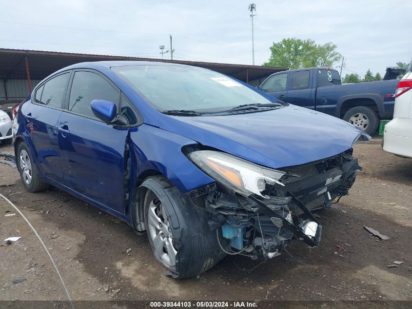 2017 Kia Forte Lx VIN: 3KPFK4A76HE135798 Lot: 39344103