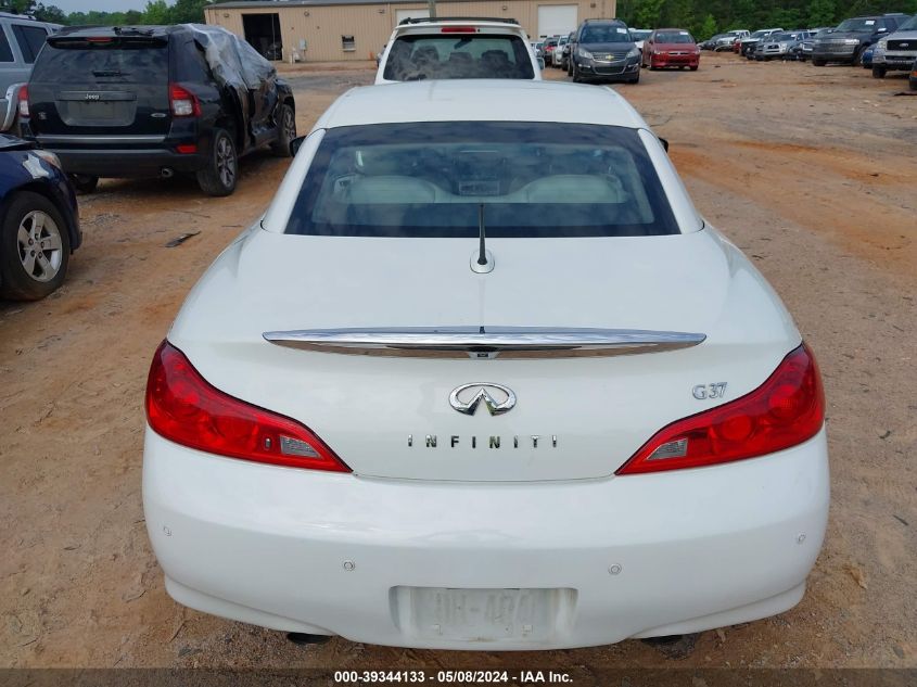 2010 Infiniti G37 VIN: JN1CV6FE9AM352902 Lot: 39344133