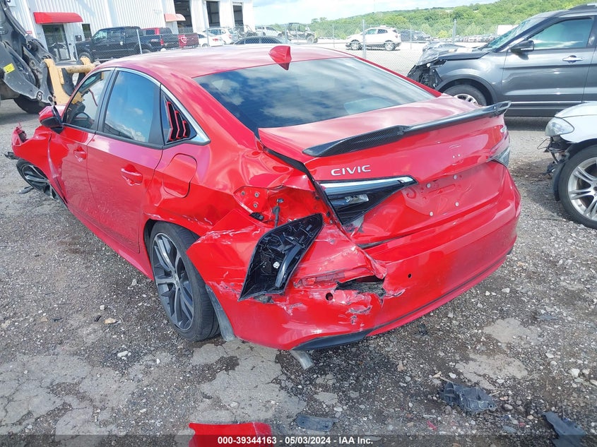 VIN 2HGFE1F9XPH312499 2023 HONDA CIVIC TOURING