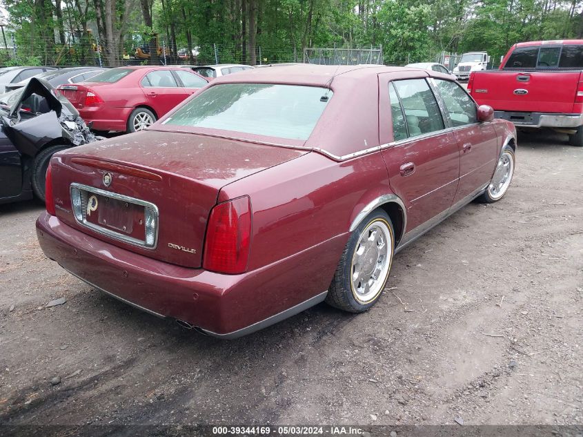 1G6KD54Y31U297465 | 2001 CADILLAC DEVILLE