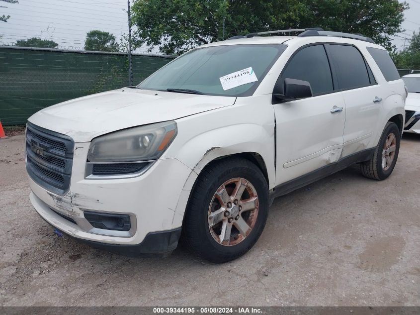 2014 GMC Acadia Sle-2 VIN: 1GKKRPKD3EJ359923 Lot: 39344195