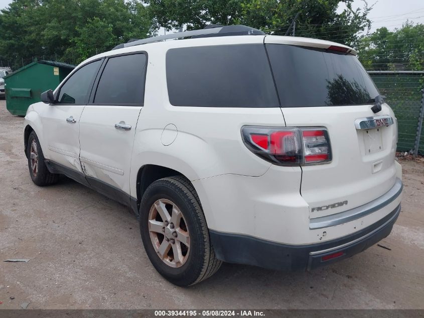 2014 GMC Acadia Sle-2 VIN: 1GKKRPKD3EJ359923 Lot: 39344195