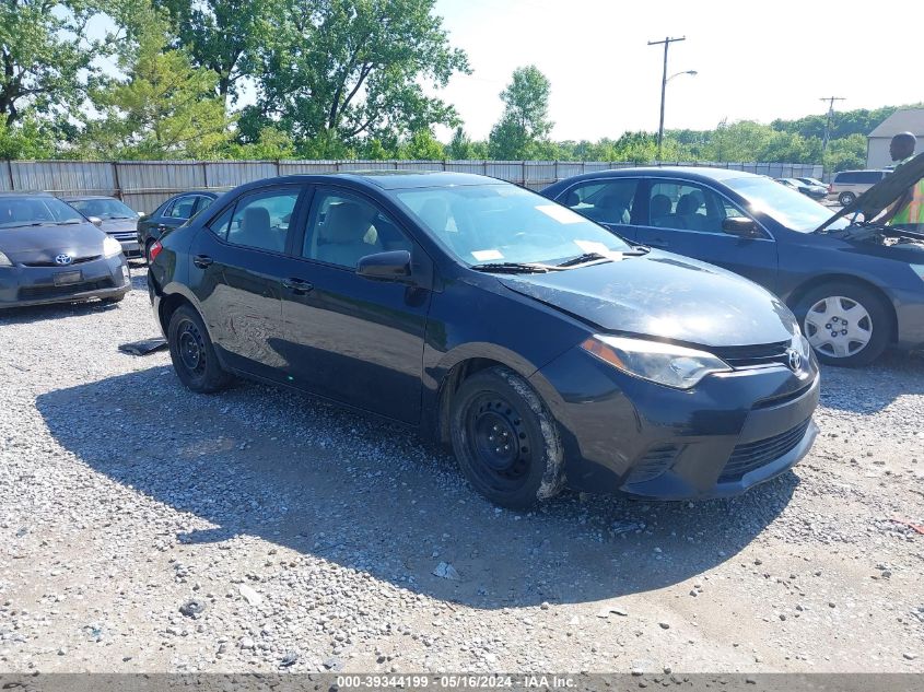 2014 Toyota Corolla L/Le/Le Pls/Prm/S/S Pls VIN: 2T1BURHE9EC057537 Lot: 39344199