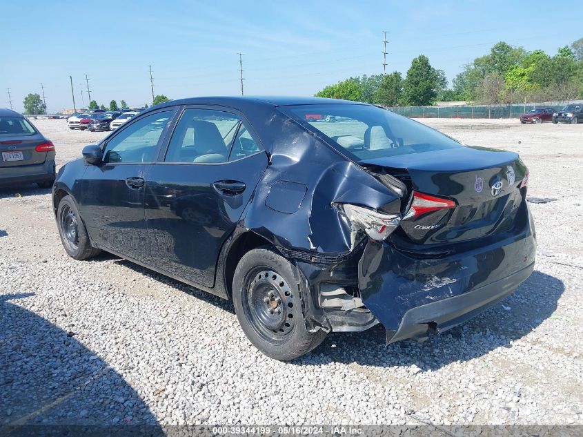 2014 Toyota Corolla L/Le/Le Pls/Prm/S/S Pls VIN: 2T1BURHE9EC057537 Lot: 39344199