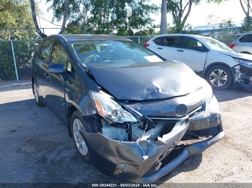 2014 Toyota Prius V Five/Three/Two VIN: JTDZN3EU1E3335926 Lot: 39344221