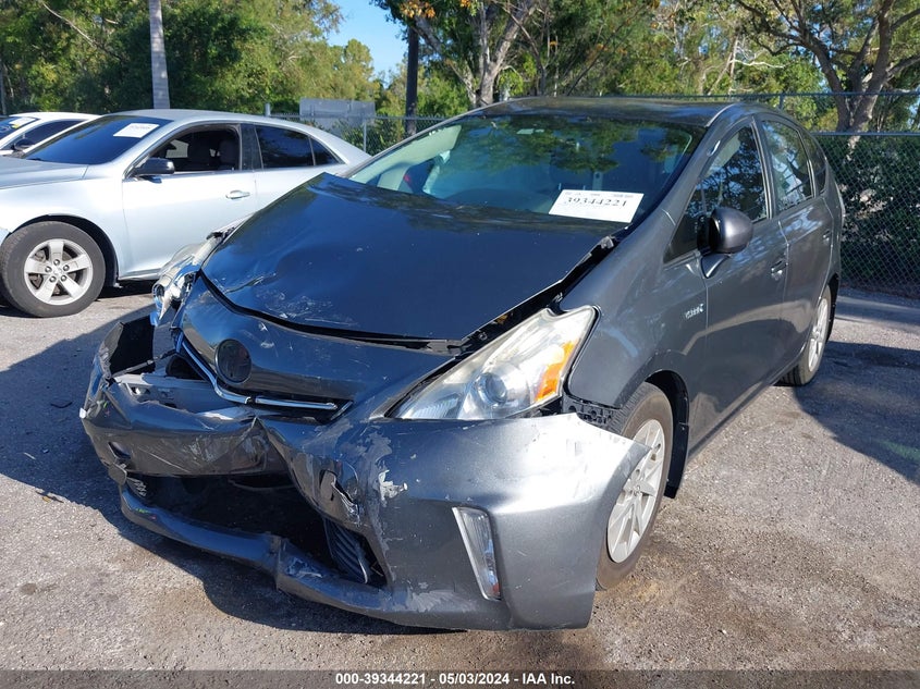 2014 Toyota Prius V Five/Three/Two VIN: JTDZN3EU1E3335926 Lot: 39344221