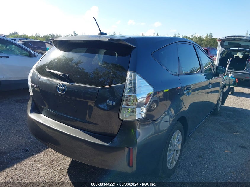 2014 Toyota Prius V Five/Three/Two VIN: JTDZN3EU1E3335926 Lot: 39344221