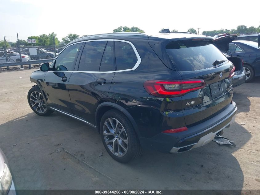 2021 BMW X5 Sdrive40I VIN: 5UXCR4C08M9F62902 Lot: 39344258