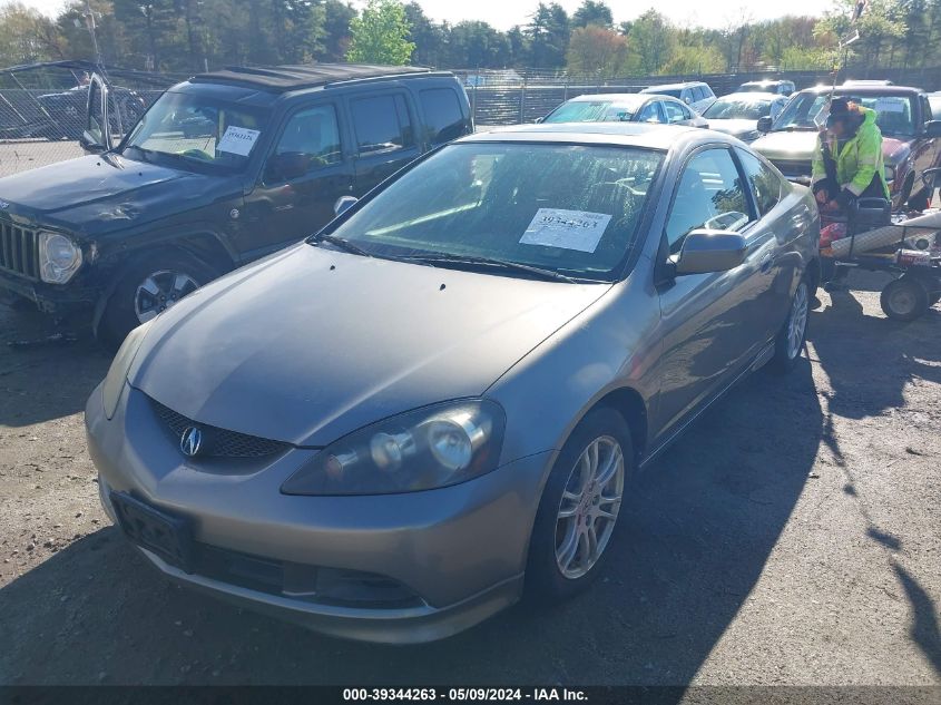 2005 Acura Rsx VIN: JH4DC54805S013105 Lot: 39344263