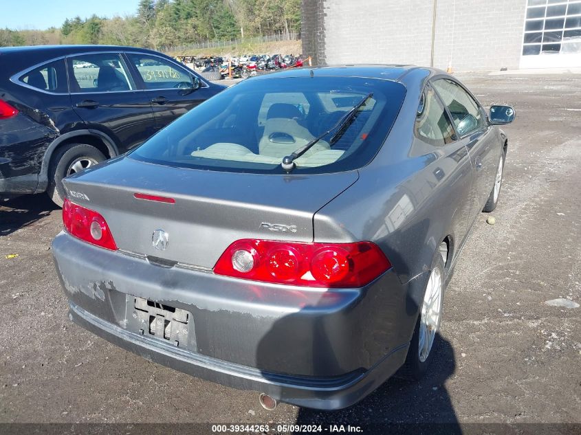 2005 Acura Rsx VIN: JH4DC54805S013105 Lot: 39344263