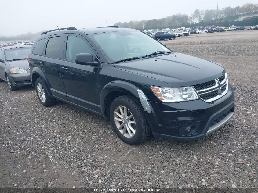 2016 Dodge Journey Sxt VIN: 3C4PDDBG8GT100882 Lot: 39344281