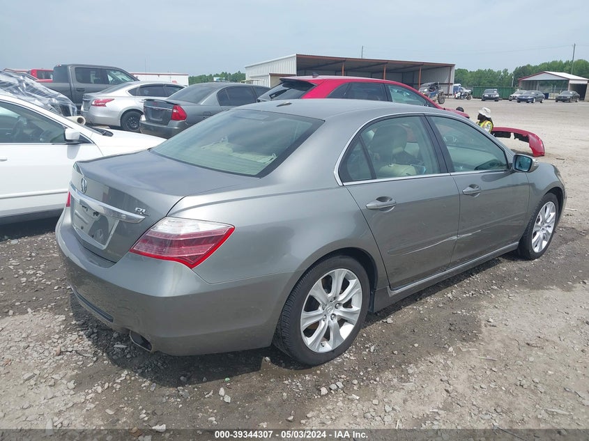 2009 Acura Rl 3.7 VIN: JH4KB26699C001314 Lot: 39344307