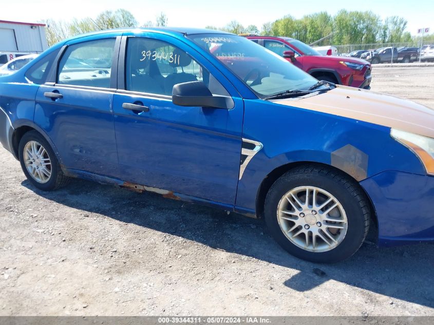 2008 Ford Focus Se/Ses VIN: 1FAHP35N48W181073 Lot: 39344311