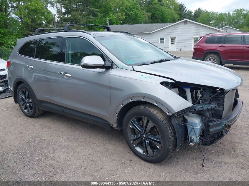 2015 Hyundai Santa Fe Limited VIN: KM8SR4HF2FU115646 Lot: 39344335