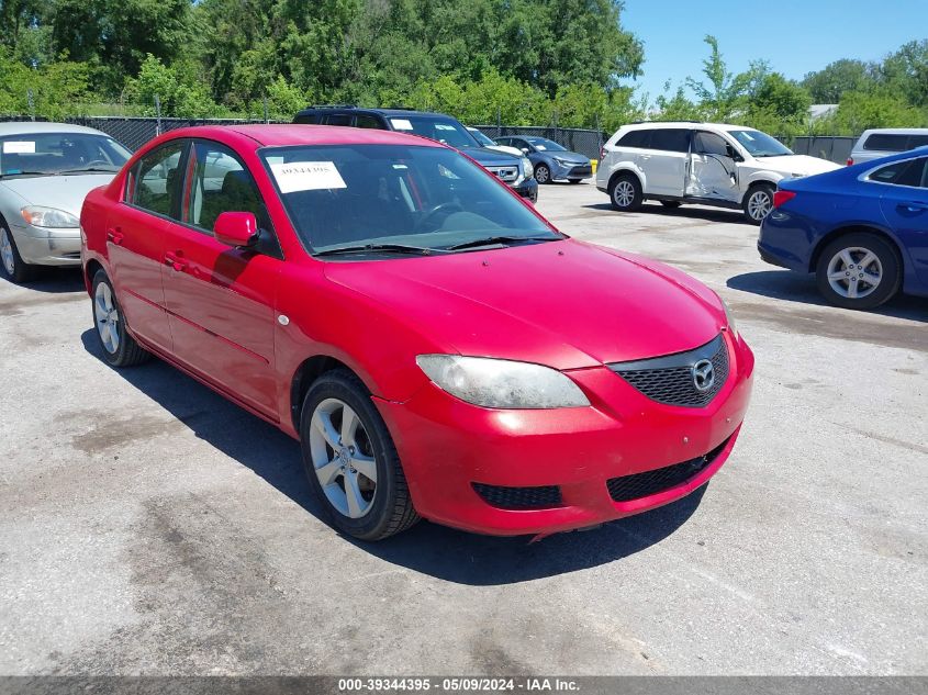 2006 Mazda Mazda3 I VIN: JM1BK32F161427048 Lot: 39344395