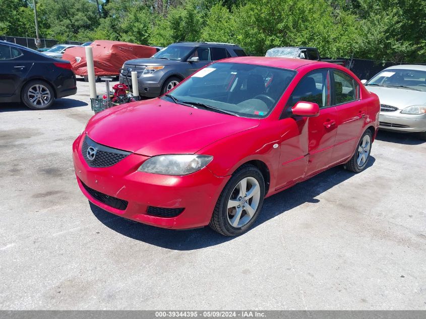 2006 Mazda Mazda3 I VIN: JM1BK32F161427048 Lot: 39344395