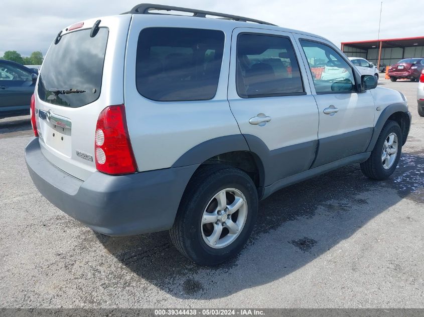 2006 Mazda Tribute I VIN: 4F2YZ02Z96KM26805 Lot: 39344438