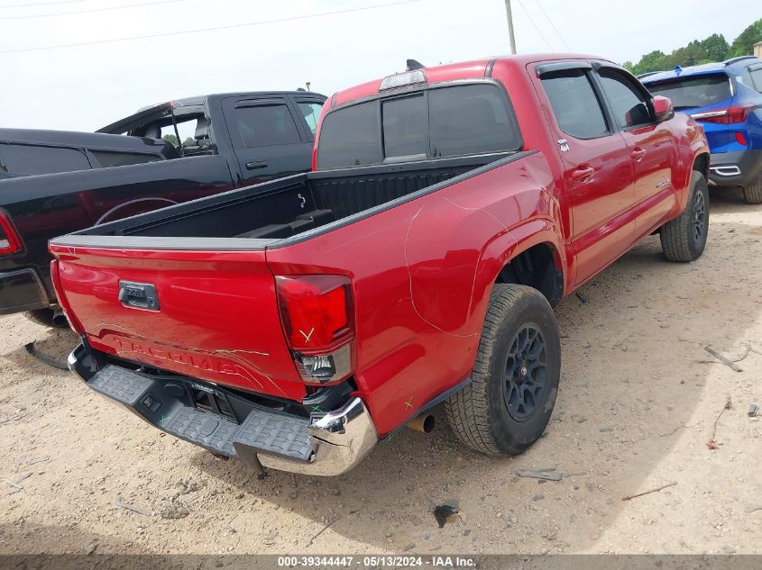 2019 Toyota Tacoma Double Cab/Sr/Sr5 VIN: 5TFAX5GN4KX145969 Lot: 39344447