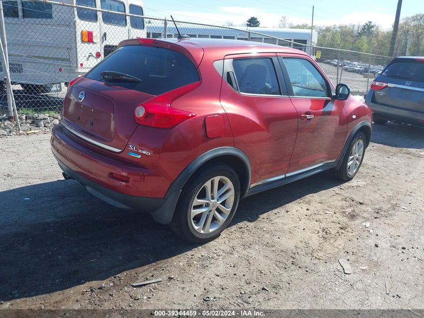 2012 Nissan Juke Sl VIN: JN8AF5MV0CT111158 Lot: 39344459