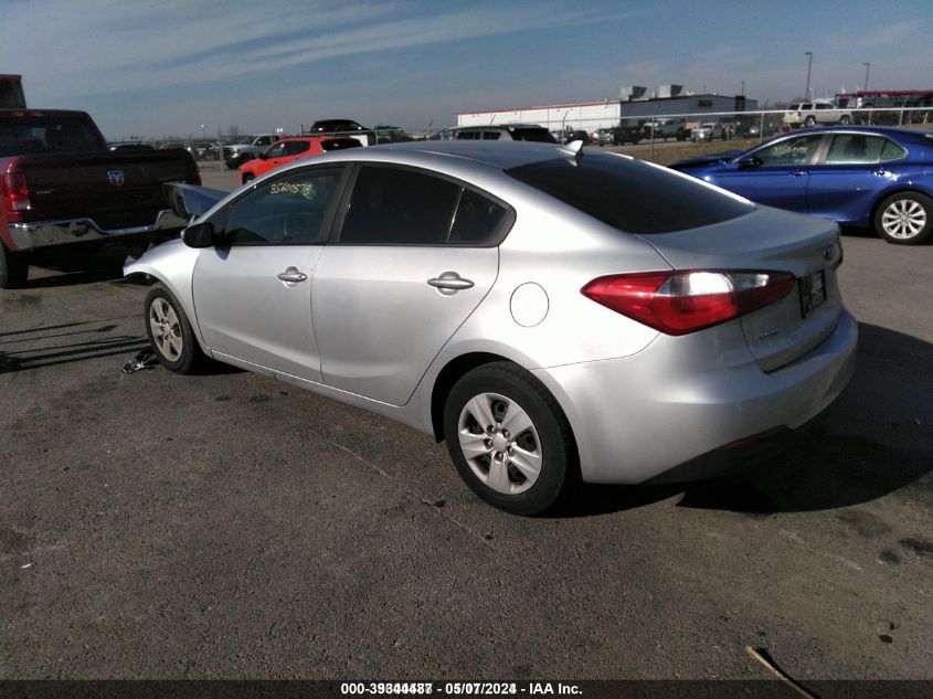 2014 Kia Forte Lx VIN: KNAFK4A65E5141149 Lot: 39344487