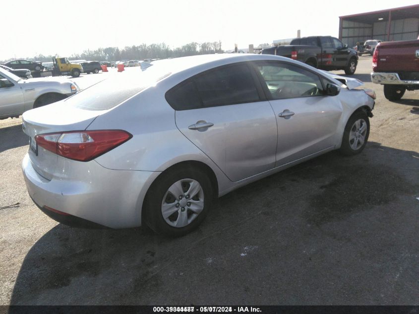 2014 Kia Forte Lx VIN: KNAFK4A65E5141149 Lot: 39344487