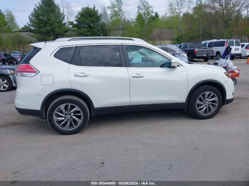 2014 Nissan Rogue Sl VIN: 5N1AT2MV2EC774099 Lot: 39344508