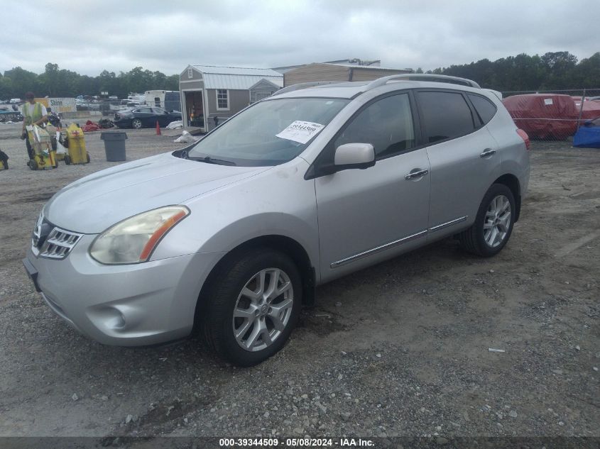 2012 Nissan Rogue Sv W/Sl Pkg VIN: JN8AS5MVXCW417584 Lot: 39344509