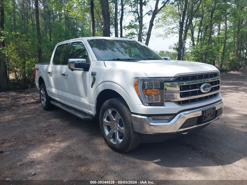 2022 FORD F-150 LARIAT 1FTFW1E88NFC42410