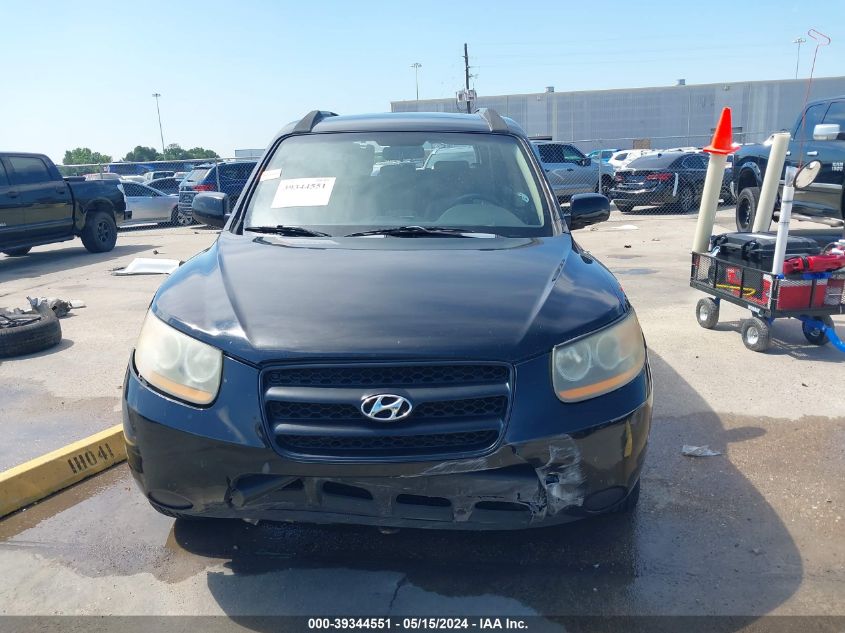 2008 Hyundai Santa Fe Gls VIN: 5NMSG13D88H173768 Lot: 39344551
