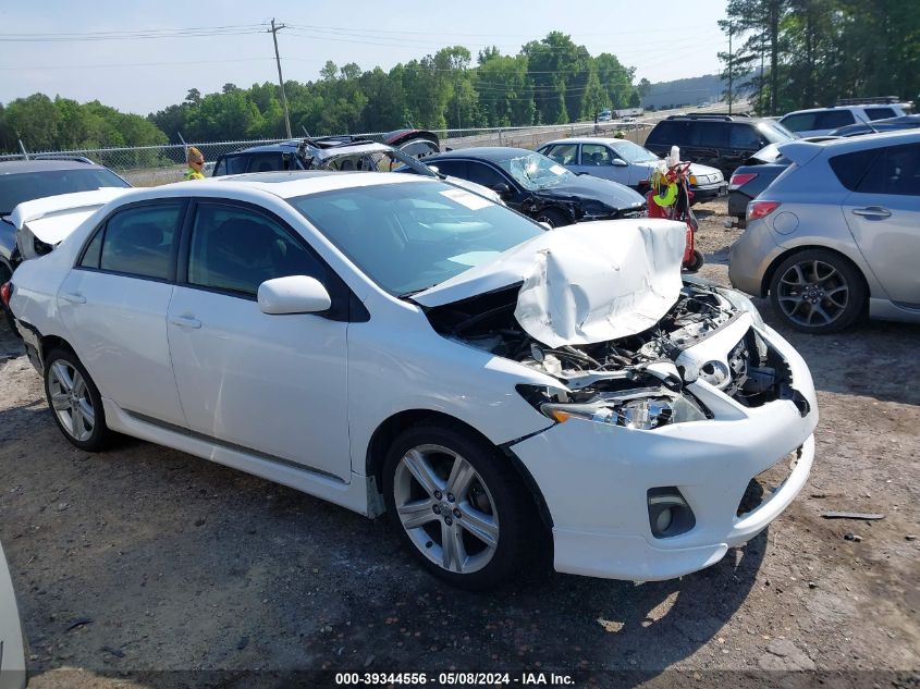 2013 Toyota Corolla L/Le/Le Special Edition/S/S Special Edition VIN: 5YFBU4EE2DP128387 Lot: 39344556