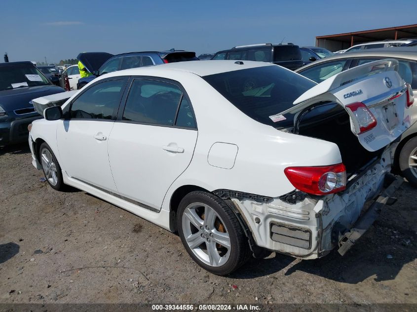 2013 Toyota Corolla L/Le/Le Special Edition/S/S Special Edition VIN: 5YFBU4EE2DP128387 Lot: 39344556