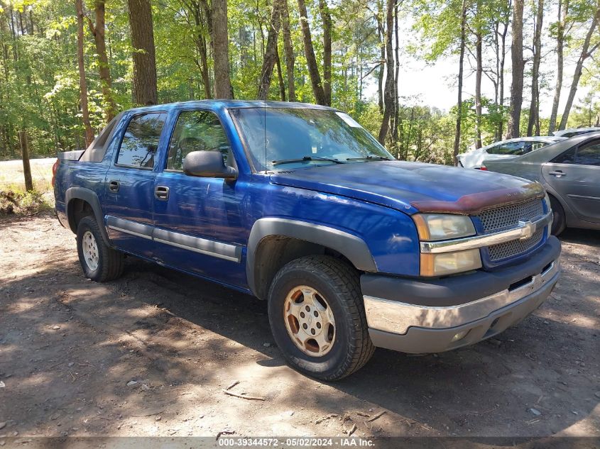 3GNEC12T84G145015 | 2004 CHEVROLET AVALANCHE 1500