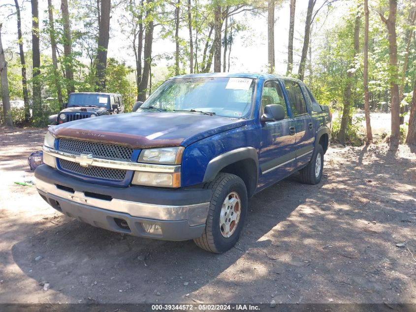 3GNEC12T84G145015 | 2004 CHEVROLET AVALANCHE 1500