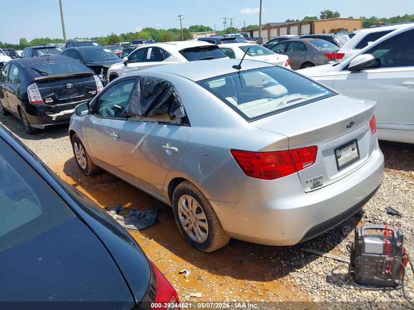 KNAFT4A29A5116243 | 2010 KIA FORTE