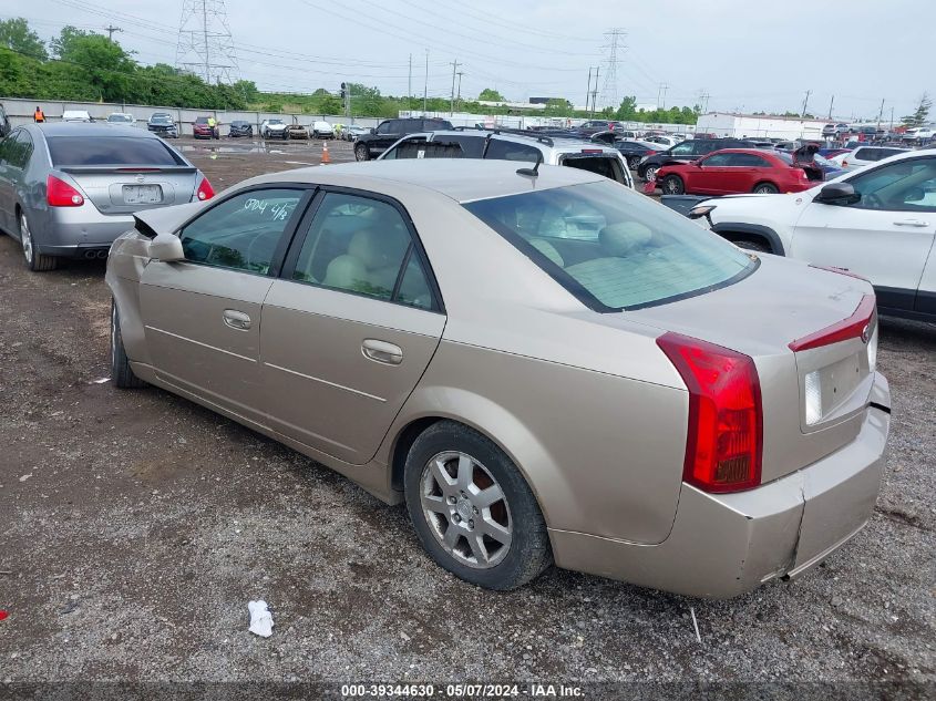 2005 Cadillac Cts Standard VIN: 1G6DP567550191536 Lot: 39344630