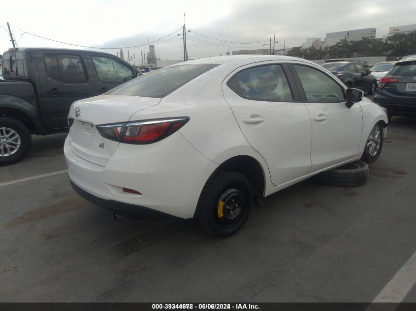 2017 TOYOTA YARIS IA VIN: 3MYDLBYV4HY151236