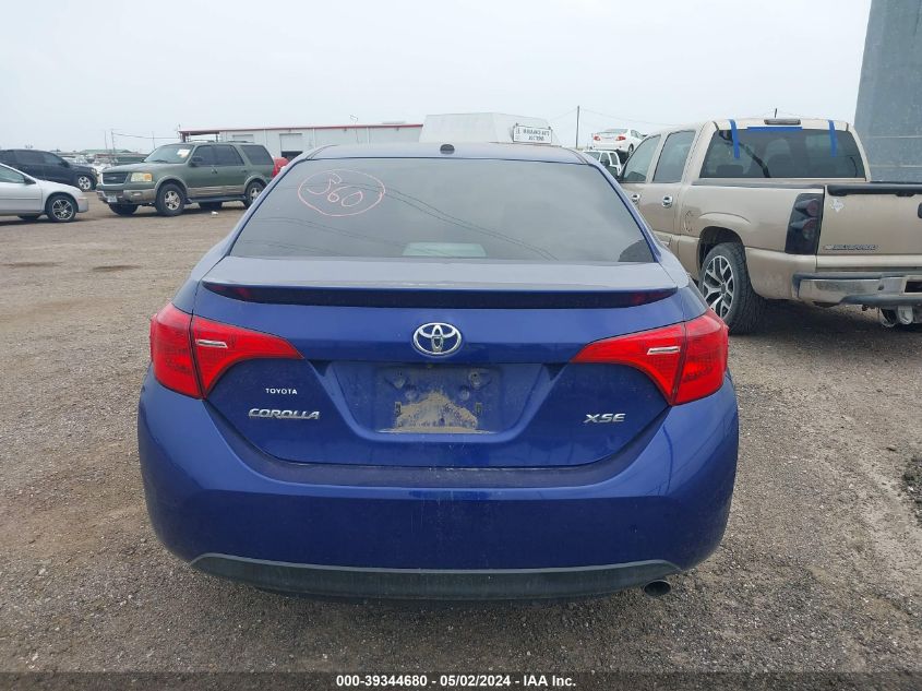 2017 Toyota Corolla Xse VIN: 5YFBURHE9HP630344 Lot: 39344680