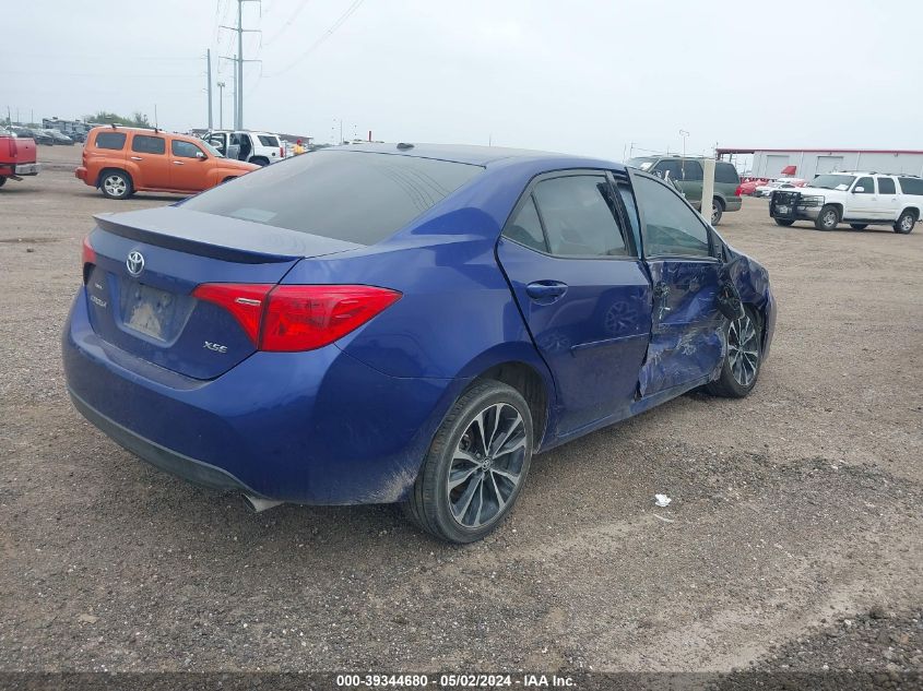 2017 Toyota Corolla Xse VIN: 5YFBURHE9HP630344 Lot: 39344680