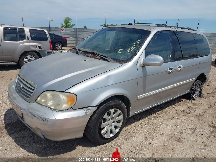 2004 Kia Sedona Ex/Lx VIN: KNDUP131246535535 Lot: 39344728