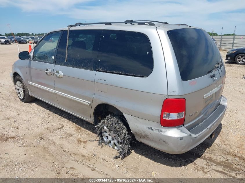 2004 Kia Sedona Ex/Lx VIN: KNDUP131246535535 Lot: 39344728