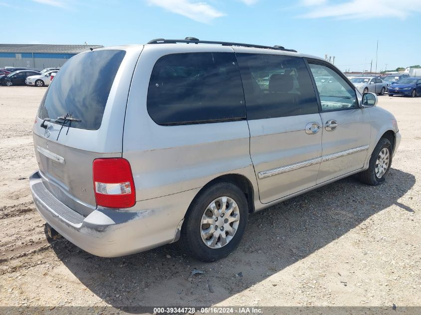 2004 Kia Sedona Ex/Lx VIN: KNDUP131246535535 Lot: 39344728