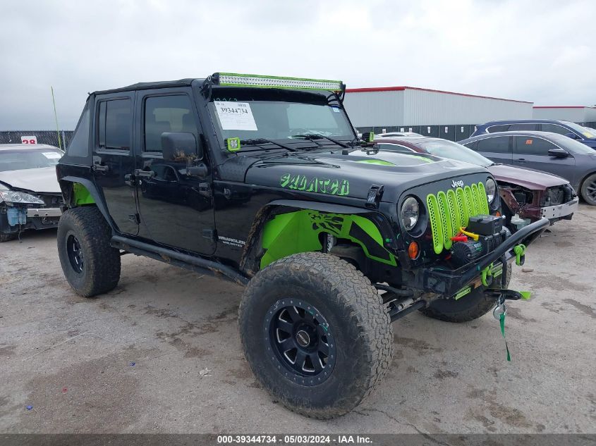 2008 Jeep Wrangler Unlimited X VIN: 1J4GA39158L537007 Lot: 39344734