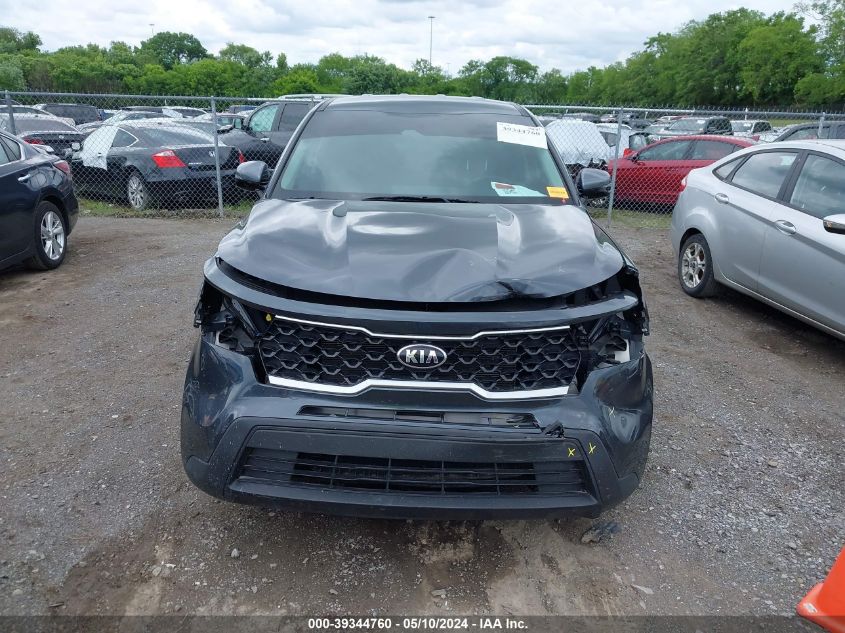 2021 Kia Sorento Lx VIN: 5XYRG4LC8MG021727 Lot: 39344760