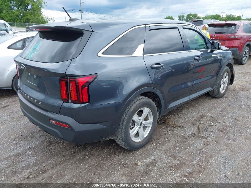 2021 Kia Sorento Lx VIN: 5XYRG4LC8MG021727 Lot: 39344760