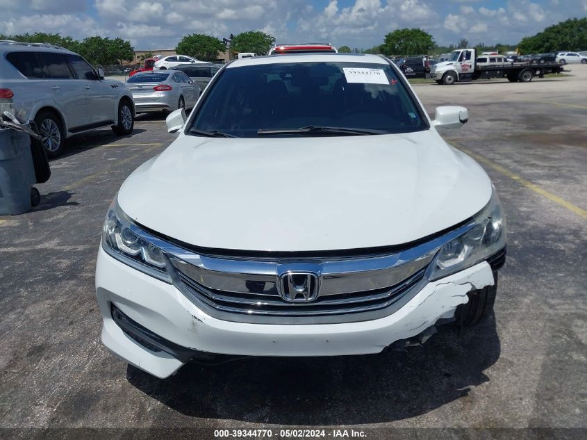 JHMCR6F57HC019808 | 2017 HONDA ACCORD HYBRID