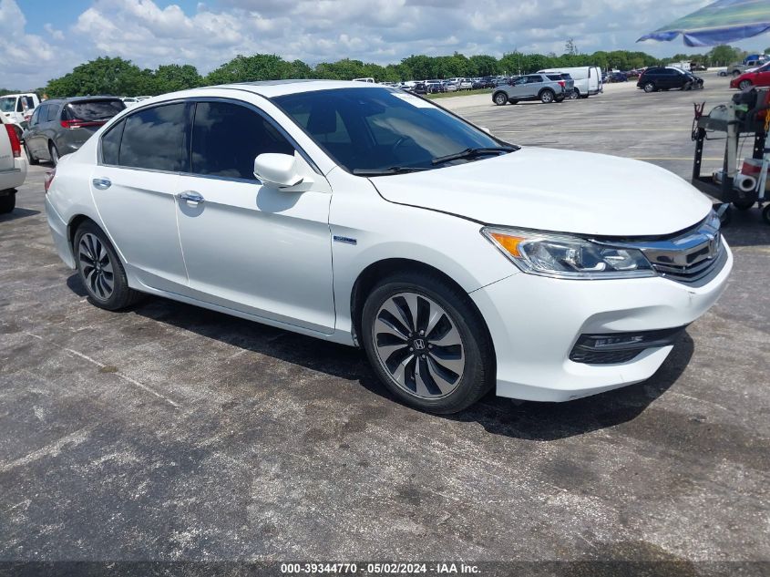 JHMCR6F57HC019808 | 2017 HONDA ACCORD HYBRID